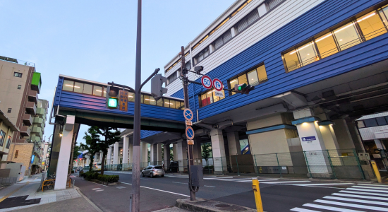 大阪万博へ行くときによく利用する中央線大阪港駅