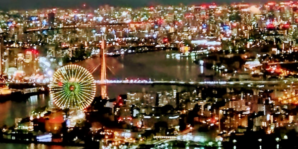 さきしまコスモタワー　大阪の夜景