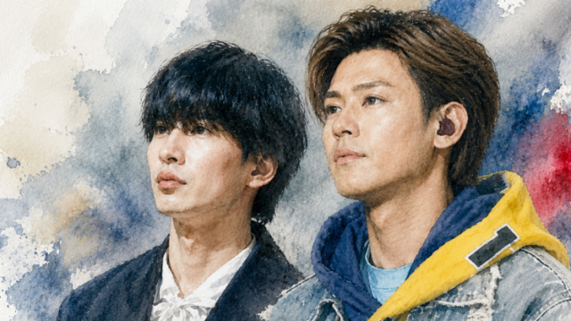 WEST.の藤井流星と小瀧望の脱退をめぐるイメージ画像